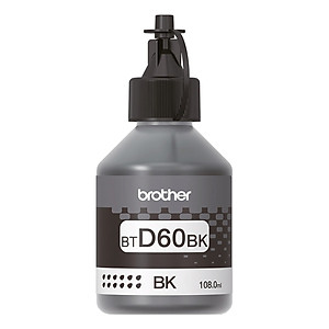 Mực In Brother BTD60BK màu đen dùng cho Brother DCP-T310, DCP-T510W, DCP-T710, MFC-T810W, MFC-T910DW - Hàng Chính Hãng