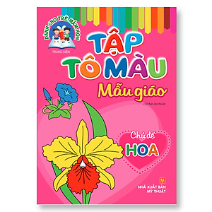 Sách Tô Màu Mẫu Giáo (Túi 8 Cuốn)