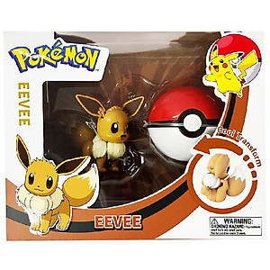 Đồ Chơi Bóng Pokemon Biến Hình - Eevee - Pokemon Toys ZC8915E