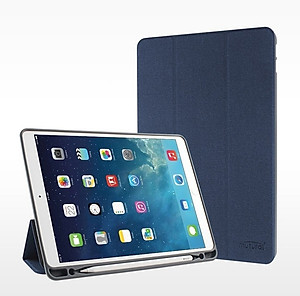 Bao da Mutural Tailor dựng đứng có khay bút dành cho iPad Mini 5 - Hàng chính Hãng