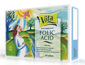 [Mua 2 tặng 1] Viên Uống Bà Bầu Folic Acid 400mcg Tablets | Giúp Bổ Sung Folic Acid - Nhập Khẩu Chính Hãng