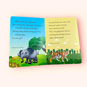 Sách Câu Đố Tư Duy Cho Trẻ Tập Nói - Tập Đọc