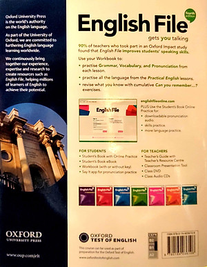 English File 4th Edition: Intermediate: Workbook With Key