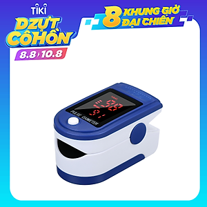 Máy đo nồng độ oxy, SpO2, nhịp tim, độ bão hòa bằng xung đầu ngón tay với màn hình LED Fingertip Clip Pulse Oximeter L-ED Display Mini SpO2 Monitor Oxygen