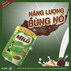 Sữa Milo Úc Nestle và A2 nguyên kem Úc giàu dinh dưỡng giúp trẻ phát triển chiều cao và tăng cường sức tăng- QuaTangMe Extaste