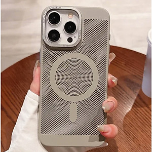 Ốp lưng lưới tản nhiệt dành cho iPhone 15 Pro/ 15 Pro Max/ 14 Pro/ 14 Pro Max/ 13 Pro Max/12 Pro Max, hỗ trợ sạc không dây Likgus - Hàng chính hãng