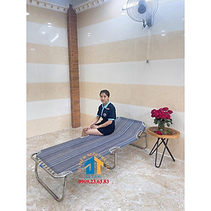 Giường xếp cao cấp inox bảo hành 2 năm – GX07