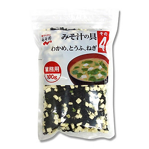 Rong biển đậu phụ wakame khô gói 100g - Nội địa Nhật Bản