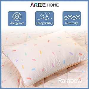 Vỏ Gối ARIZE Vải Microfiber Họa Tiết Dễ Thương Kích Thước 50x70cm (01 Cái)
