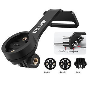 Giá đỡ đồng hồ máy tính xe đạp ESL-206 Chống rung Lắp đặt nhanh, Chống rung đa năng Cho Ghi đông Xe đạp Địa hình/ MTB có thể gắn Camera - Mai Lee