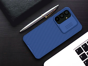 Ốp lưng cho Samsung Galaxy S23 FE bảo vệ camera chống sốc hiệu Nillkin Camshield chống sốc cực tốt, chất liệu cao cấp, có khung & nắp đậy bảo vệ Camera - hàng chính hãng
