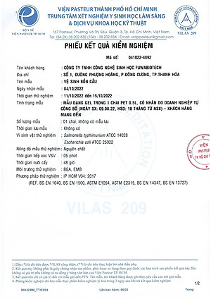 Nước tẩy bồn cầu, nhà tắm hữu cơ enzyme sinh học từỏ dứa Fuwa3e 500ml / 100ml