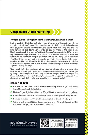 Digital Marketing Dành Cho Người Mới (Digital Marketing QuickStart Guide) - Benjamin Sweeney - PACE Books