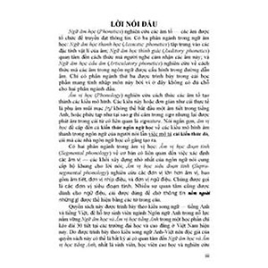Ngữ Âm Học Và Âm Vị Học Tiếng Anh - English Phonetics And  Phonology - PGS.TS. Tô Minh Thanh; ThS. Phan Văn Quang 