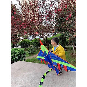 Diều MÁY BAY CHIẾN ĐẤU + TẶNG CẦM THẢ DIỀU 150 MÉT DÂY (RẺ + ĐẸP + ĐỘC + LẠ)