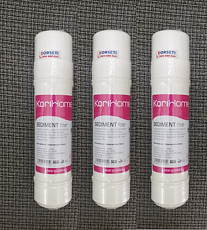 Combo 3 lõi lọc nước Sediment Korihome - Hàng chính hãng Dùng được cho tất cả các dòng máy lọc nước RO hệ lõi cắm nhanh
