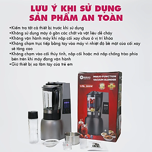 Máy xay sinh tố công suất lớn 800W Mishio - Hàng chính hãng