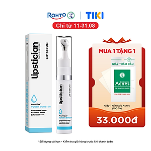 Serum dưỡng hồng môi và căng mọng Lipstician Lip Serum Youth Booster 9g