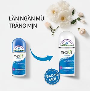 Lăn Khử Mùi – Trắng Mịn – Năng Động M.pros 60ml