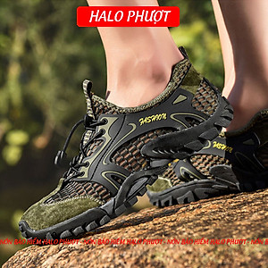 Giày leo núi, đi nước chống trơn trượt, chịu nước tốt và nhanh khô. Giày đa năng, giày trekking