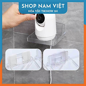 Chân Đế Camera, Giá Đỡ Camera Dán Tường Trong Suốt - Hàng Chính Hãng