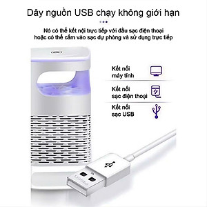 Đèn Bắt Muỗi Tự Động - Máy Bắt Muỗi Thông Minh, Hút Côn Trùng, Công Nghệ Đèn LED, Kiêm Đèn Ngủ Sạc USB - HÀNG CHÍNH HÃNG MINIIN