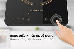 Bếp Từ Đơn Sunhouse SHD6803 (2000W) - Kèm Nồi Lẩu - Hàng Chính Hãng