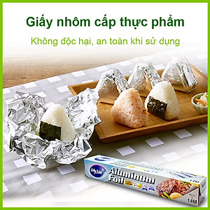 Combo 3 Hộp Giấy Bạc Màng Nhôm MyJae Đài Loan Để Bảo Quản, Nướng Thức Ăn, Bọc Thực Phẩm 30cm x 14m