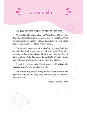 Bài Tập Bổ Trợ Nâng Cao Toán Lớp 3 - Tập 2 (Theo Chương Trình GDPT Của Bộ Kết Nối Tri Thức)