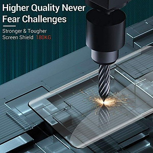 Miếng dán kính cường lực 3D cho Samsung Galaxy S23 / Galaxy S23 Ultra / Galaxy S23 Plus / Galaxy S23+ hiệu Kuzoom Protective Glass - mỏng 0.3mm, vát cạnh 2.5D, độ cứng 9H, viền cứng mỏng - Hàng nhập khẩu