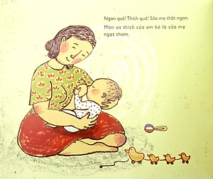 Sách Bé Biết Nhiều Nghề - Ừng Ực, Sữa Thật Ngon! 2+