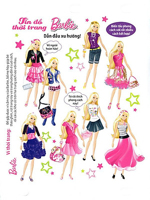 Bộ Sách Barbie Thiết Kế Thời Trang (Bộ 10 Cuốn)