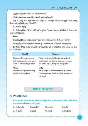 Sách Bài Tập Tiếng Anh Lớp 11 - Có Đáp Án