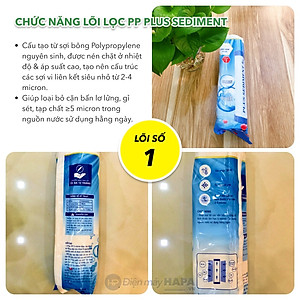 Cốc Lọc Thô 10 inch AQUAYAKI AQUA-S101 Cao Cấp Kèm Lõi, Bộ Lọc Nước Đầu Nguồn, Sinh Hoạt, Gia Đình - Hàng Chính Hãng
