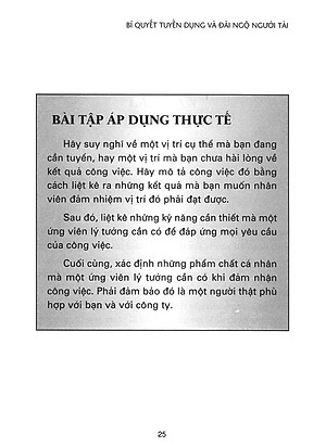 Bí Quyết Tuyển Dụng & Đãi Ngộ Người Tài (Tái Bản)