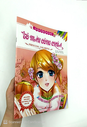 Sách Tô Màu Công Chúa Nhỏ - Tô Màu Công Chúa - Công Chúa Phương Đông