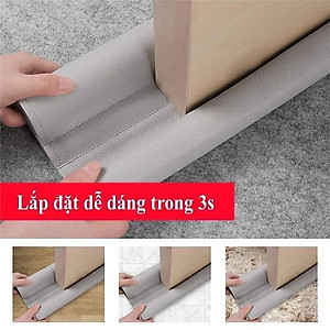 Thanh Chặn Khe Cửa 95cm Đa Năng,Chặn Đáy Khe Cửa, Ngăn Côn Trùng, Chắn Gió Mùa, Ngừa Bụi Bẩn, Giảm Ồn - Hàng chính hãng (Giao màu ngẫu nhiên)