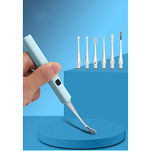 Dụng cụ lấy ráy tai HBH, nhiều đầu sử dụng cổng sạc USB Có Đèn Cho Bé Cao Cấp