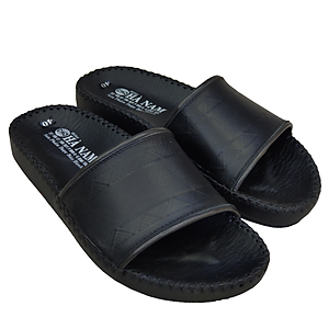 Dép Nam Quai Ngang HÀ NAM Da Bò Thật Cao Cấp DNA2075