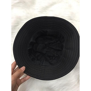 Mũ Bucket thêu câu nói Hottrend "Tiền Nhiều Để Làm Gì" - Nón Tai Bèo Chất Vải Kaki Mịn Form Chuẩn Đẹp