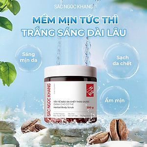 Combo Tẩy Tế Bào Chết Da Mặt 120g và Body 200g