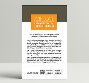 Khảo Luận Thứ Hai Về Chính Quyền (Two Treatises of Government) - John Locke - IRED Books