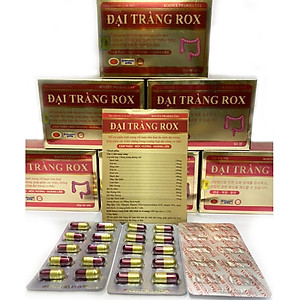 Đại Tràng Rox giảm viêm, co thắt đại tràng, rối loạn tiêu hóa Hộp 30 viên