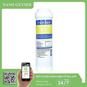 Bộ 3 lõi lọc nước 123 dùng cho máy Geyser Ecotar 3, Ecotar 6, Lõi Ecotar, Aragon, CBC - Hàng Chính Hãng