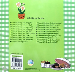 Sách Để Em Luôn Ngoan Ngoãn: Vì Sao Tớ Không Nên Làm Phiền?