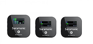 Micro Thu  Âm Cài Áo Saramonic Blink900 B2 Cho Điện Thoại & Máy Ảnh – Livestream/ Quay video/ Podcast -Hàng Chính Hãng 