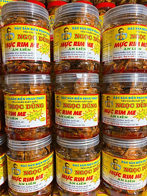 Đặc sản Phan Thiết - Mực Rim Me Đã Chế Biến Ăn Liền Hộp 200 Gram Là Món Ăn Ngon Ơi Là Ngon. Hạn Sử Dụng 6 Tháng Kể Từ Ngày Đặt Hàng - OCOP 4 Sao