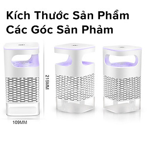 [Loại 1] Đèn Bắt Muỗi – Máy Bắt Muỗi Diệt Côn Trùng Thông Minh Kiêm Đèn Ngủ Có Cổng Cắm USB - BM01 chính hãng miDoctor