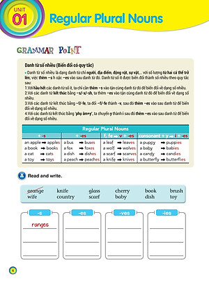 Sách Aha Grammar Bài Tập Bổ Trợ Toàn Diện Ngữ Pháp Tiếng Anh Lớp 4 Theo Chủ Đề
