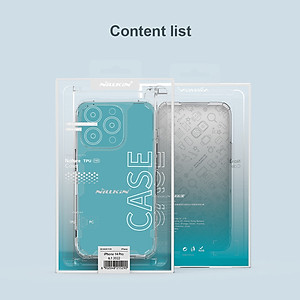 Ốp lưng Nillkin trong suôt iPhone 14 Pro - hàng chính hãng